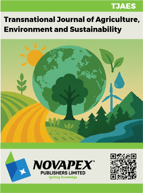 TRANSNATIONAL JOURNAL OF AGRICULTURE, ENVIRONMENT AND SUSTAINABILITY